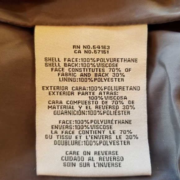 Levi's Faux Leather Moto Motorcycle Jacket Large - Picture 6 of 8